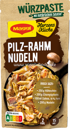 Maggi Herzensküche Würzpaste für Pilz Rahm Nudeln, 1 St