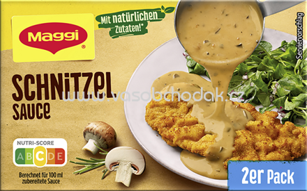 Maggi Schnitzel Sauce, 2er Pack, ergibt 2 x 250 ml