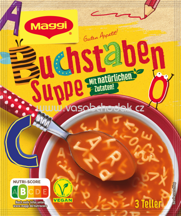 Maggi Guten Appetit Buchstaben Suppe, 1 St