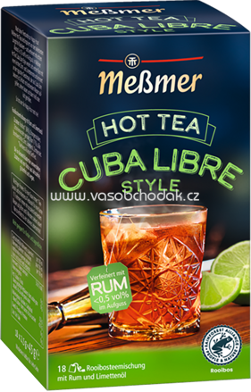 Meßmer Hot Tea Cuba Libre Style, 18 Beutel