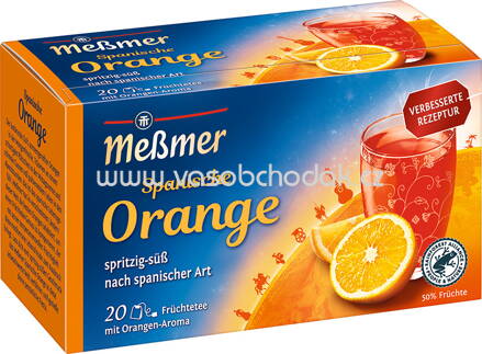 Meßmer Ländertee Spanische Orange, 20 Beutel
