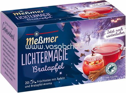 Meßmer Lichtermagie Bratapfel, 20 Beutel