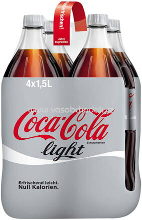 Coca Cola Light, 4x1,5l