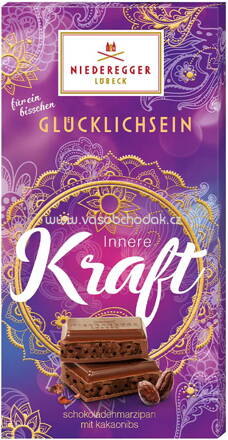 Niederegger Glücklichsein Tafel Kraft, 110g