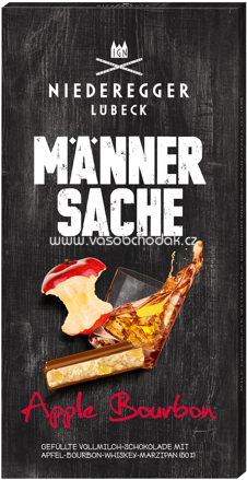 Niederegger Männersache Marzipan Apple Bourbon, 110g
