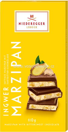 Niederegger Marzipan Tafel Ingwer, 110g