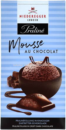 Niederegger Praliné Tafel Mousse au Chocolat, 100g