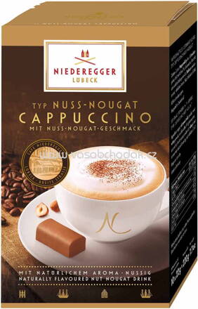 Niederegger Nuss-Nougat Cappuccino, 10 St, 220g