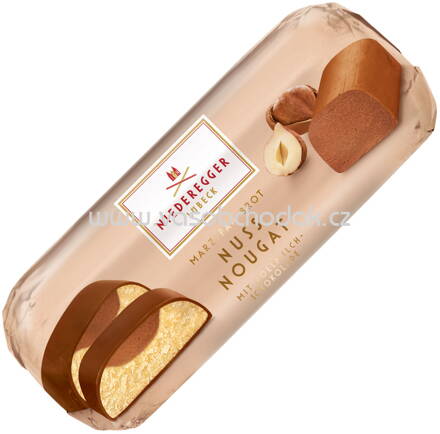 Niederegger Marzipan Brot Nuss-Nougat, 75g