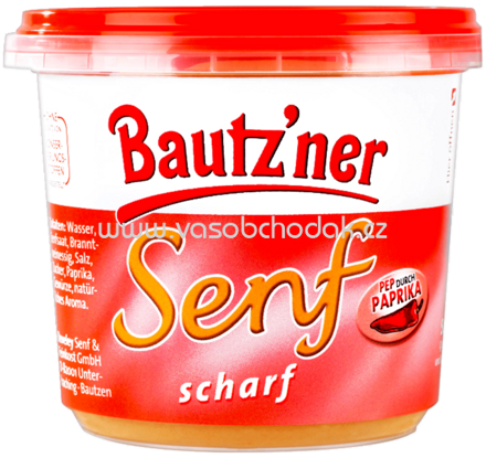 Bautz'ner Senf scharf, 200 ml
