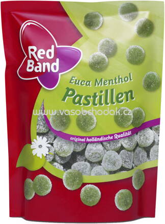 Red Band Euca Menthol Pastillen, 200g