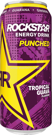 Rockstar Energy Punched Tropical Guava, 500 ml