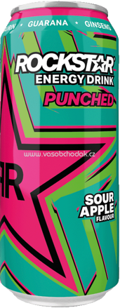 Rockstar Energy Punched Sour Apple, 500 ml