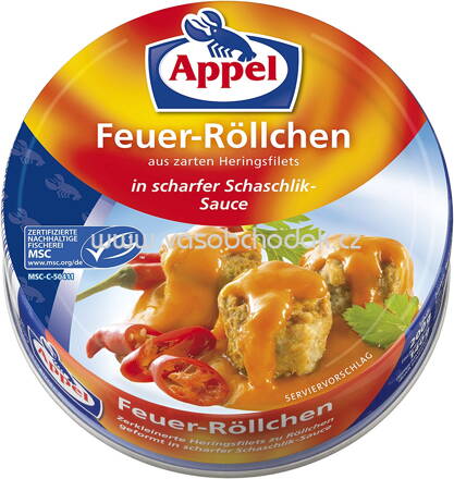 Appel Feuer Röllchen, 200g