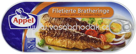 Appel Filetierte Bratheringe goldbraun gebraten & in würzigem Aufguss, 325g