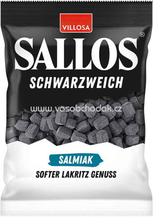 Sallos Schwarzweich Salmiak, 200g