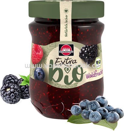 Schwartau Bio Extra Konfitüre Waldfrucht, 320g