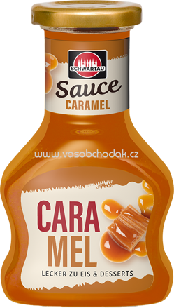 Schwartau Dessert Sauce Caramel, 125 ml