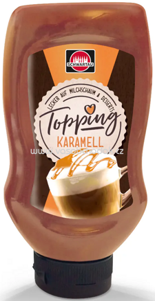 Schwartau Coffee Shop Topping Caramel, 250 ml