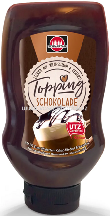 Schwartau Coffee Shop Topping Schokolade, 250 ml