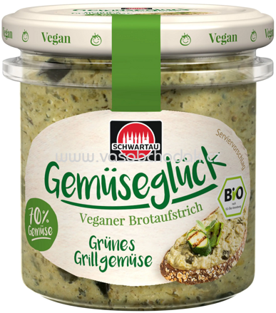Schwartau Gemüseglück Grünes Grillgemüse, 135g