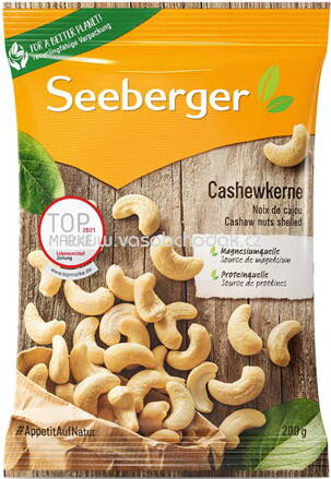 Seeberger Cashewkerne, 200g