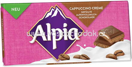 Alpia Tafelschokolade Cappuccino Creme, 100g