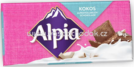 Alpia Tafelschokolade Kokos, 100g