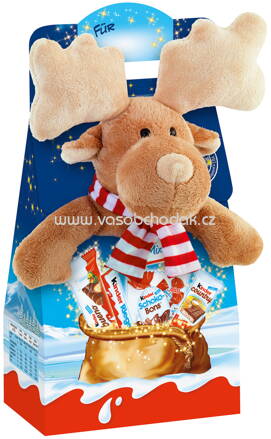 Kinder Maxi Mix Plüschtier Elmo Elch, 133g