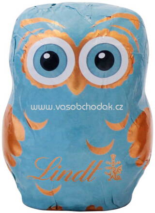 Lindt Eule Hohlfigur Milch blau, 40g