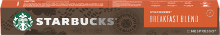 Starbucks Kapseln Breakfast Blend by NESPRESSO, 10 St