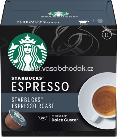 Starbucks Kapseln Espresso Roast by Nescafé Dolce Gusto, 12 St