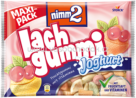 Storck Nimm2 Lachgummi Joghurt, maxi pack, 376g