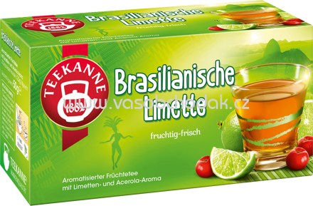 Teekanne Ländertee Brasilianische Limette, 20 Beutel