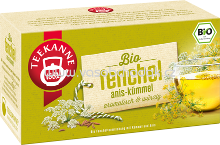 Teekanne Bio Fenchel Anis Kümmel, 18 Beutel