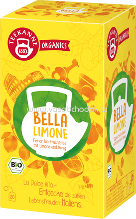 Teekanne ORGANICS Bella Limone, 20 Beutel