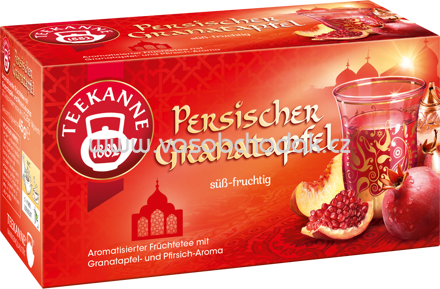 Teekanne Ländertee Persischer Granatapfel, 20 Beutel
