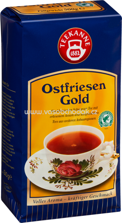 Teekanne Schwarzer Tee Ostfriesen Gold, 500g