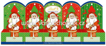Lindt Mini-Weihnachtsmänner mit Perforation 5 St, 50g