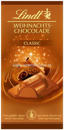Lindt Weihnachts-Chocolade Classic, 100g