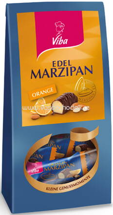 Viba Edel Marzipan Orange Mini Beutel, 125g