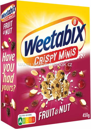Weetabix Crispy Minis Fruit & Nut, 450g