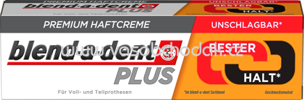 blend-a-dent Haftcreme Premium Plus - Bester Halt, 40g