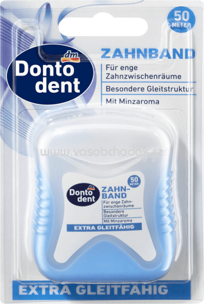 Dontodent Zahnband extra gleitfähig, 50 m