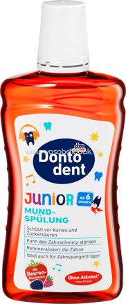 Dontodent Junior Mundspülung Beere, 500 ml
