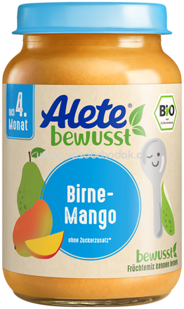 Alete Birne Mango, nach dem 4. Monat, 190g