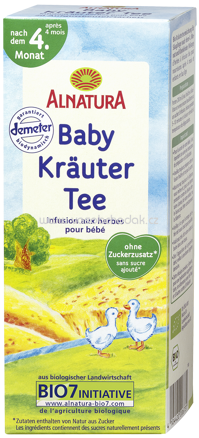 Alnatura Baby-Kräuter-Tee, nach dem 5. Monat, 35g