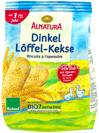 Alnatura Dinkel-Löffelkekse, ab 1. Jahr 125 g