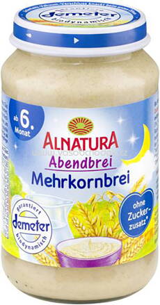 Alnatura Abendbrei Mehrkorn, ab 6. Monat, 190g
