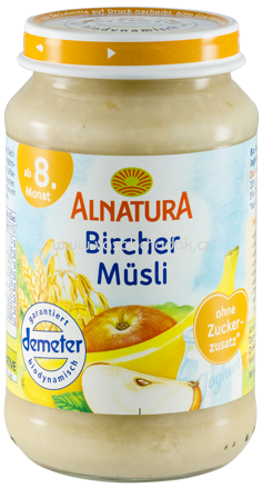Alnatura Bircher Müsli, ab 8. Monat, 190 g